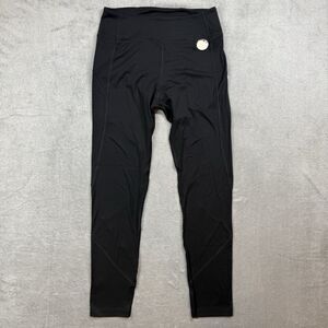 Pink Leggings Women’s Medium Black Victoria Secret Soft Workout Gym Yoga NWOT